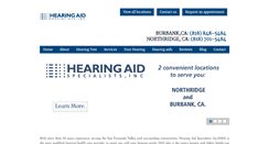 Desktop Screenshot of hearpro.com